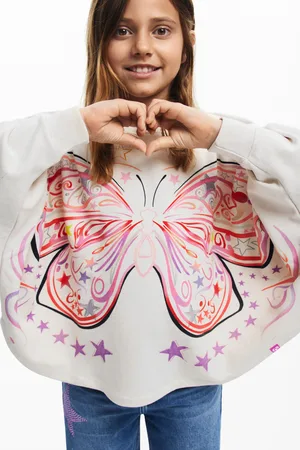 Desigual Butterfly sweatshirt - - 11/12