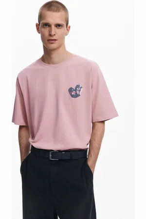 Desigual Lithograph roses T-shirt - - L