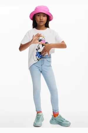 Desigual Denim leggings logo - - 11/12