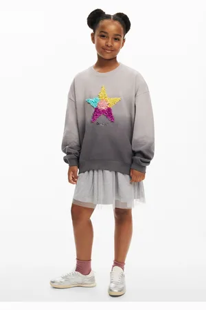 Desigual Gradient star sweatshirt - - 11/12