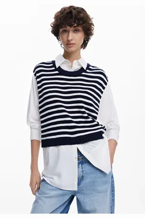 Desigual Vest-effect shirt - - L