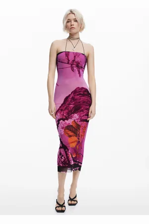 Desigual Dress designed by Mr. Christian Lacroix - - L