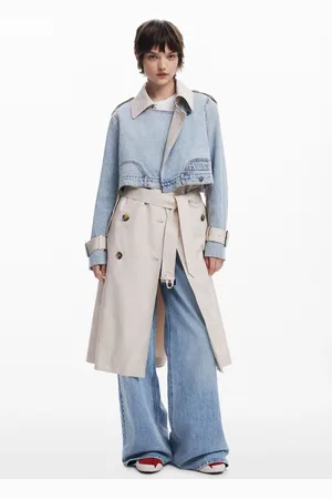 Desigual Two-piece trench coat - - L
