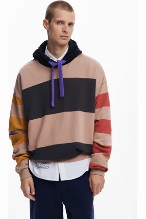 Desigual Wide-striped sweatshirt - - L