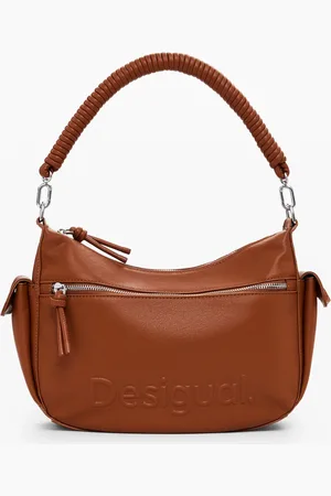 Desigual Oval bag with 3D logo - - U