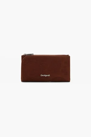 Desigual Large embroidered wallet - - U