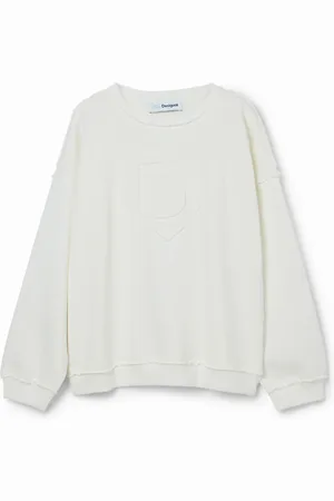 Desigual Embossed imagotype sweatshirt - - L