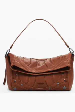 Desigual Medium embroidered faux leather bag - - U