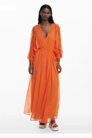 Desigual Flowy long dress - - L
