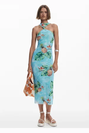 Desigual Tropical dress - - L