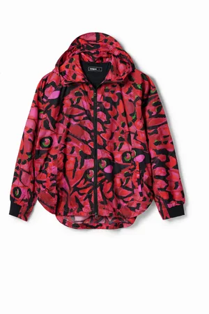 Desigual Short butterfly sport jacket - - S
