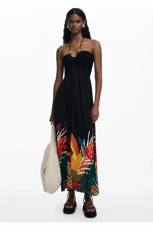 Desigual Tropical maxi dress - - L