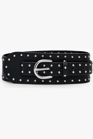 Desigual Wide studded belt - - 85