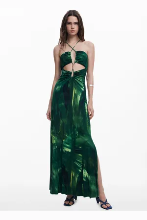 Desigual Cut-out maxi dress - - L