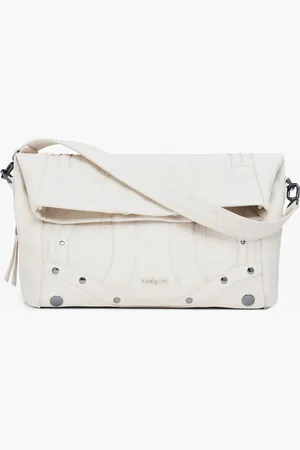 Desigual Medium embroidered faux leather bag - - U