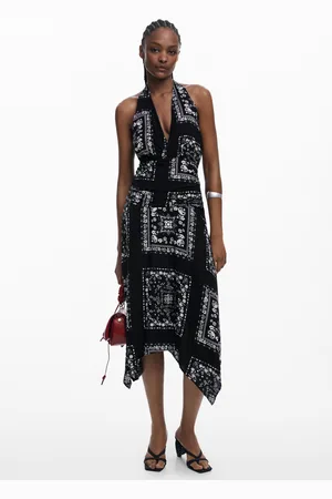 Desigual Bandana knot dress - - L