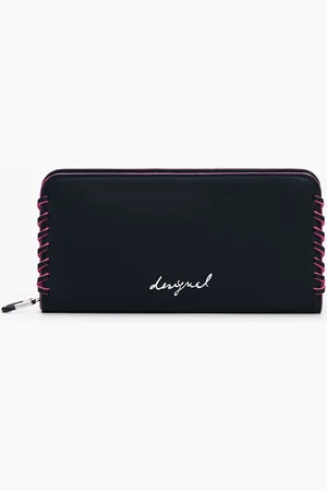 Desigual Medium braided faux leather wallet - - U