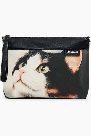 Desigual Large cat shopper bag - - U