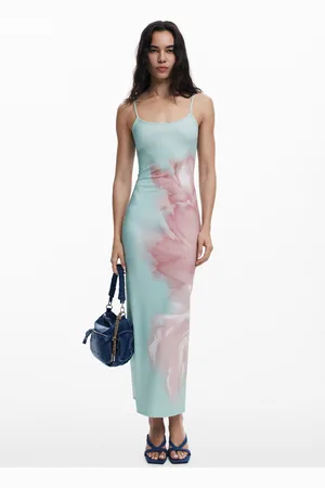 Desigual Floral midi dress - - L