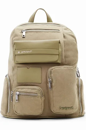Desigual L canvas pockets backpack - - U