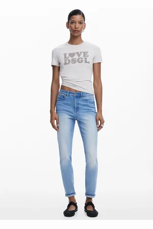 Desigual Regular Basic Jeans - - 34