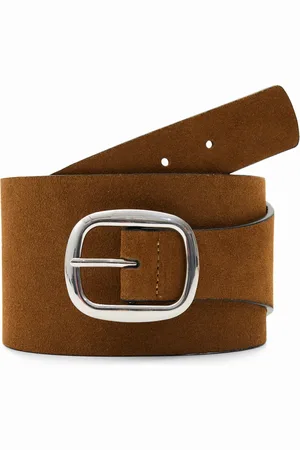 Desigual Split-leather belt - - 85