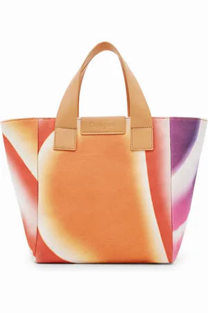 Desigual M canvas tote bag - - U