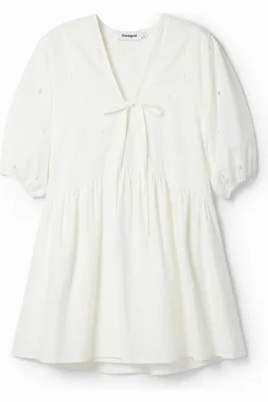 Desigual Poplin mini dress - - L