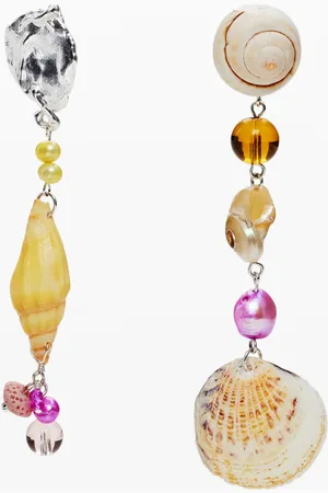 Desigual Asymmetric combined Zalio earrings - - U