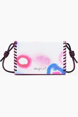 Desigual Large wallet with topstitching - - U