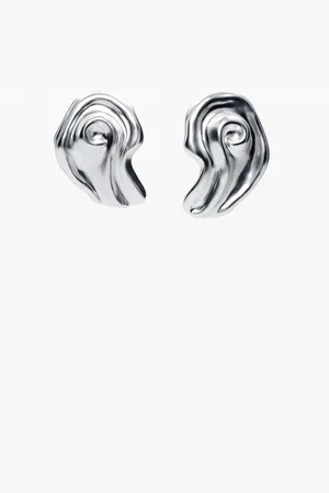 Desigual Silver-plated shell earrings Zalio - - U