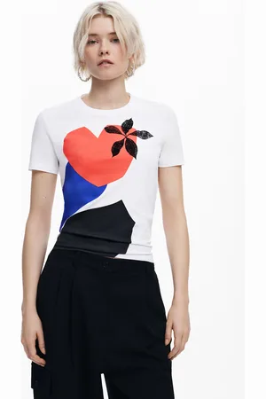 Desigual T-shirt designed by Mr. Christian Lacroix - - L