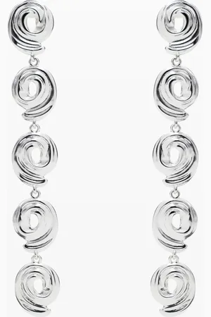 Desigual Cascade spiral earrings silver-plated Zalio - - U