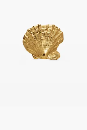 Desigual Gold-plated shell ring Zalio - - 14