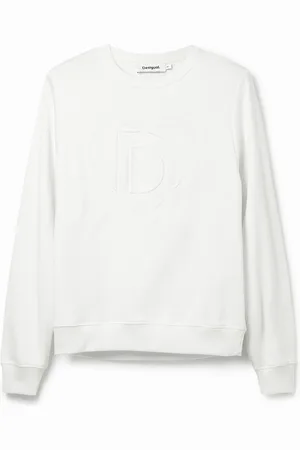 Desigual Embossed imagotype sweatshirt - - XL