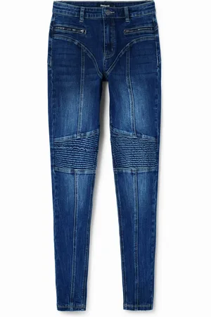 Desigual Slim biker jeans - - 34