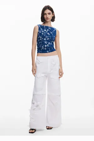 Desigual Tyler McGillivary sleeveless drops T-shirt - - L