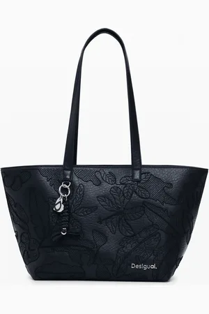 Desigual Large embroidered shopper bag - - U