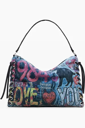 Desigual Large graffiti bag - - U