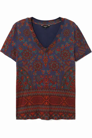 Desigual Slim boho T-shirt - - L