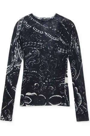 Desigual Arty long sleeve T-shirt - - S