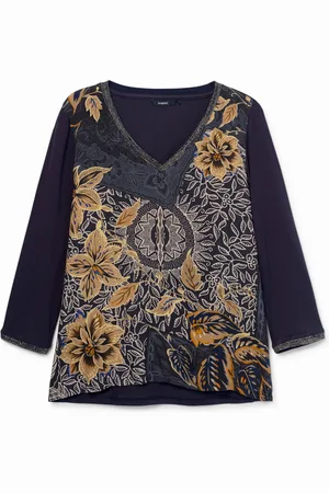 Desigual Boho floral T-shirt - - L