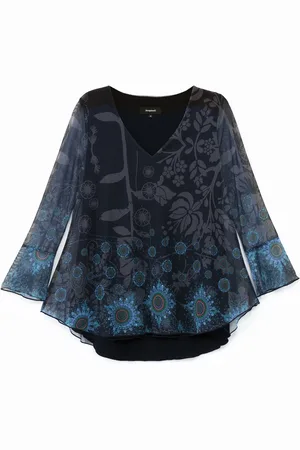 Desigual Tulle mandalas T-shirt - - L