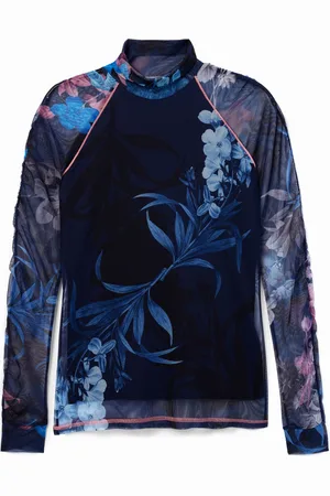 Desigual Slim floral T-shirt - - L
