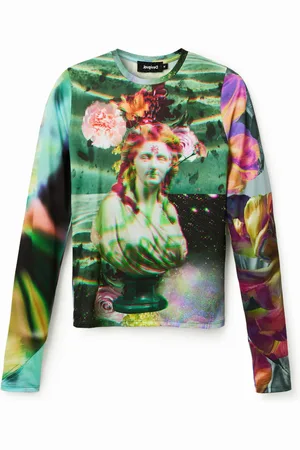 Desigual Fantasy bust T-shirt - - XS