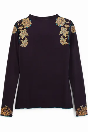 Desigual Slim floral T-shirt - - L