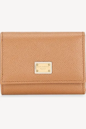 Dolce & Gabbana French Flap Wallet With Tag - Woman Wallets And Small Leather Goods Leather Onesize