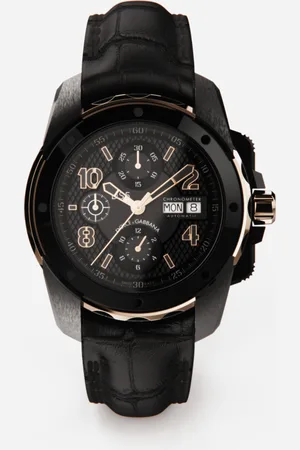 Dolce & Gabbana Ds5 Watch In Red Gold And Steel With Pvd Coating - Man Watches Onesize