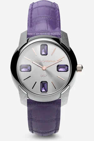 Dolce & Gabbana Watch With Alligator Strap - Woman Watches Onesize