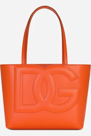 Dolce & Gabbana Small Calfskin Dg Logo Shopper - Woman Tote Bags Leather Onesize